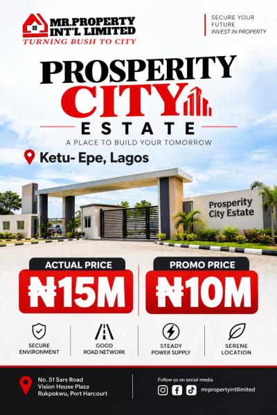 Prosperity City Estate Ketu/Epe Lagos